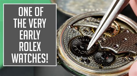 rolex first automatic watch|oldest known rolex.